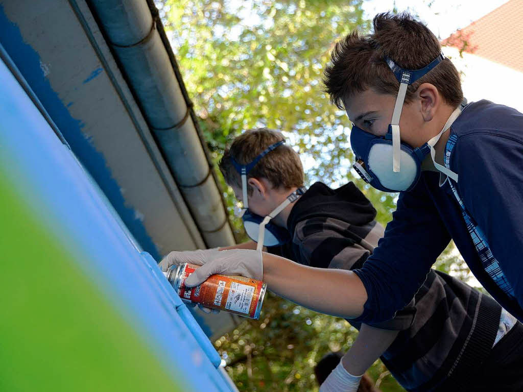 Impressionen vom Graffiti-Workshop für Zischup-Schüler Impressionen vom Graffiti-Workshop für Zischup-Schüler