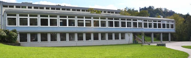 Die Ren-Schickele-Schule  in  Oberwei...211; ohne  Montessori im Hauptgebude.  | Foto: Sigrid Umiger