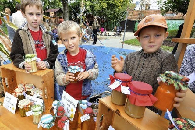 Sirup und Marmelade