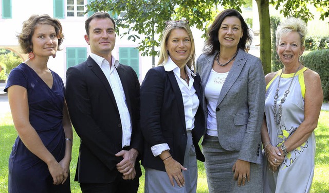 Das Team des Generalsekretariats (von ..., Direktionsassistentin/Buchhalterin   | Foto: eurodistrikt