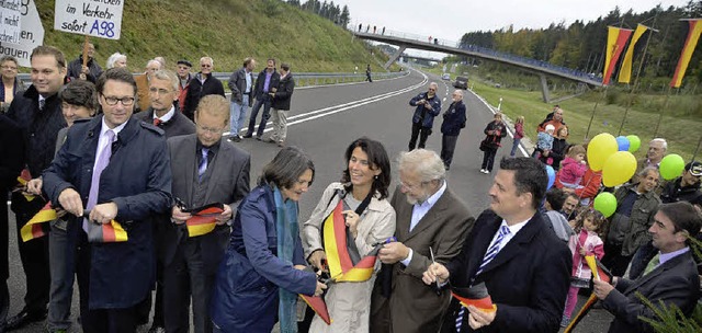 Freigabe Autobahnabschnitt A98.7  | Foto: Michael Krug