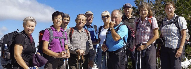 Seelbacher Wanderer unterwegs im Kleinwalsertal  | Foto: BZ