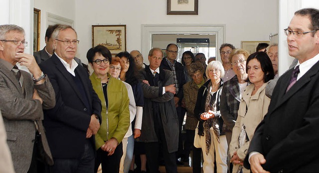 Im erweiterten Informationszentrum des...ier des zehnjhrigen Vereinsbestehens   | Foto: Heidi Fssel