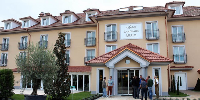 Mit dem neuen &#8222;Landhaus Blum&#82...Hotelbetriebe im westlichen Breisgau.   | Foto: mario schneberg