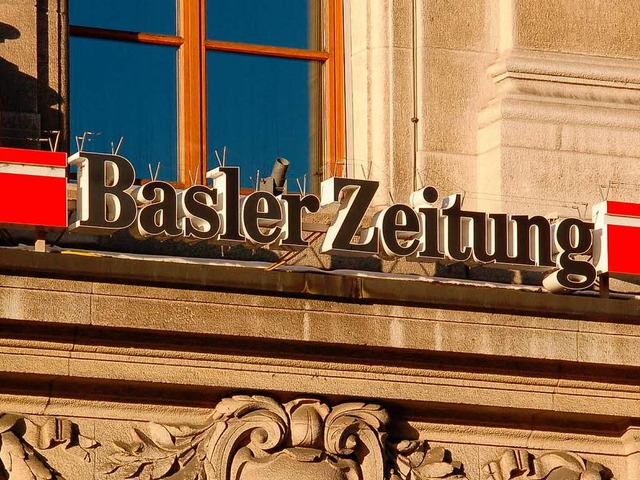 Die Redaktionsrume der Basler Zeitung in der ehemaligen Brse.  | Foto: Annette Mahro