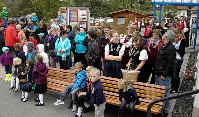 Das interessierte Publikum konnte sich...FW-Abteilung Gndelwangen berzeugen.   | Foto: Selz