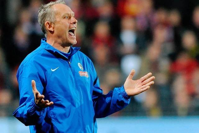 Geldstrafe fr Freiburgs Coach Streich nach Beschwerde