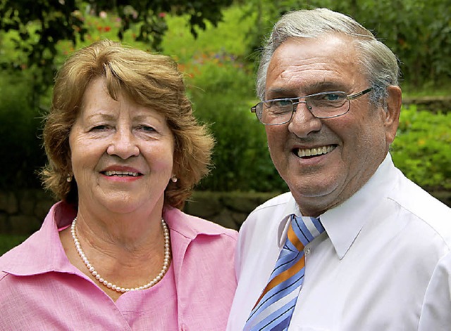 Sie sind seit 50 Jahren verheiratet: Rita und Meinrad Frei aus Slden.   | Foto: Stefan Frei