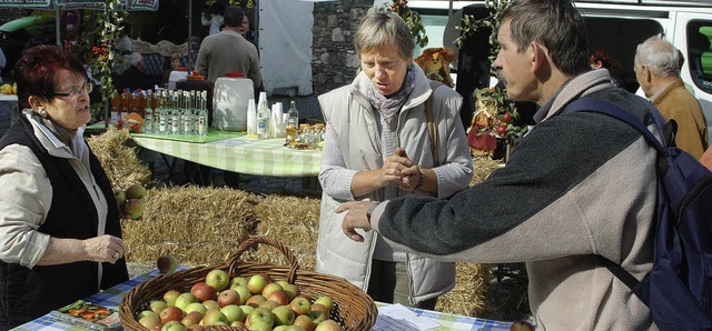 pfel und mehr gibt&#8217;s beim Laufenburger Apfelmarkt am Sonntag.   | Foto: fth