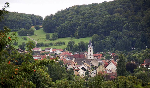 Inzlingen hat viel Wald: Im nchsten J...rd weniger eingeschlagen als zuletzt.   | Foto: Nikolaus Trenz