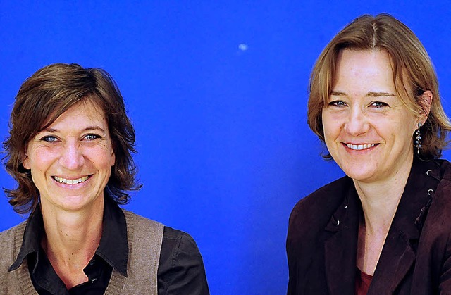 Christina Hering (links) und Heide Gttner von Amica  | Foto: ingo schneider