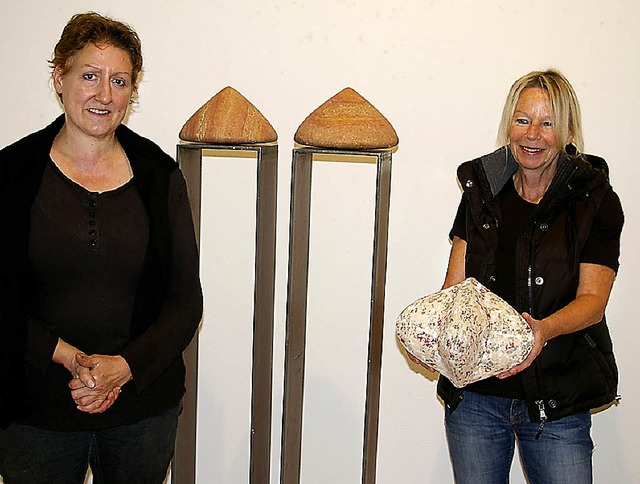 Leichtes schwer und Schweres leicht er...la Jckle und Michaela Hhlein-Dolde.   | Foto: Bilke