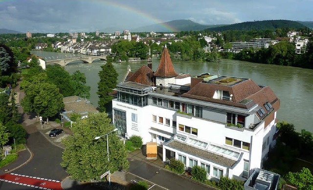 Blick vom Schiffsbau im Seidenweberare... die knftig zum reinen Wohnhaus wird.  | Foto: privat