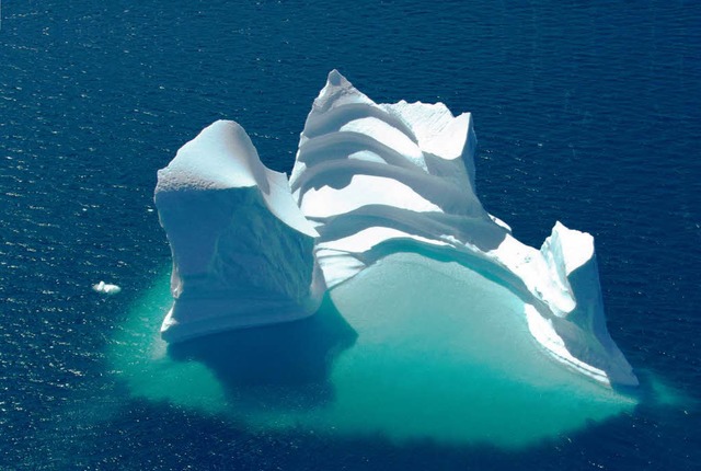 Werden kleiner: Arktische Eisberge  | Foto: dpa