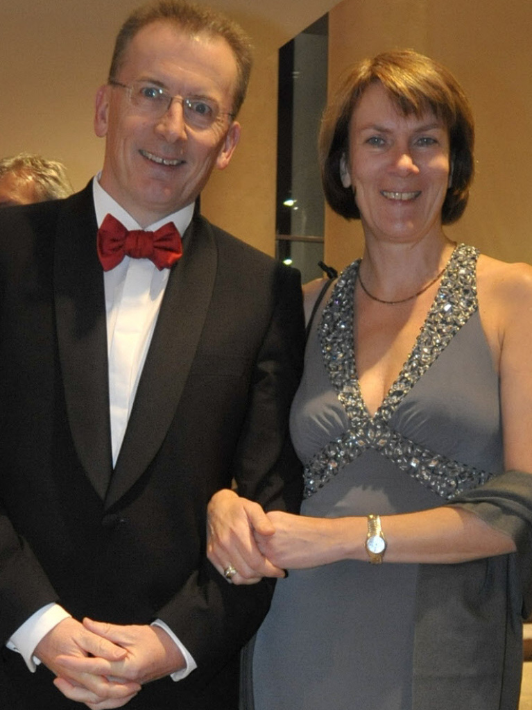 BZ-Geschftsfhrer Hans-Otto Holz und Ehefrau Ulrike