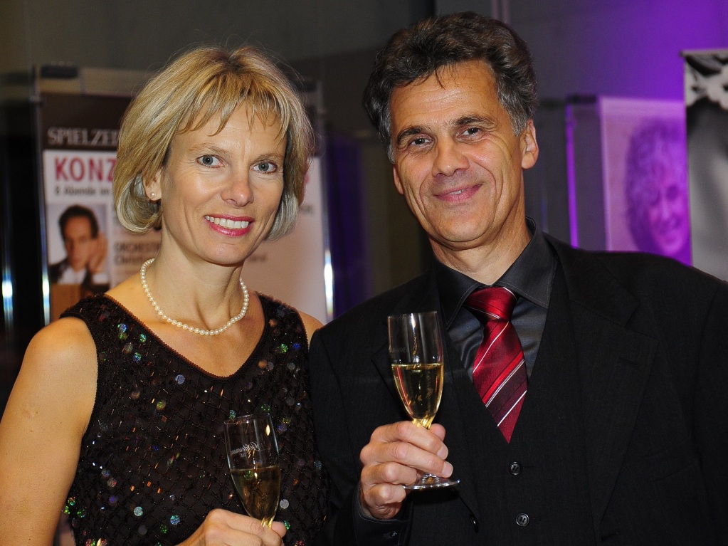 BZ-Lokalchef Uwe Mauch mit Ehefrau Kirsten Schiewe