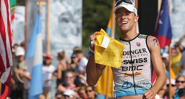 Bewundernswerte Aufholjagd: Andreas Ra...im  Ironman auf Hawaii erneut Zweiter.  | Foto: dpa