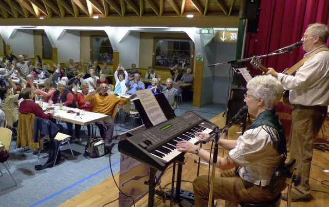 Volksliedersingen Schwarzwaldverein Teningen  | Foto: Aribert Rssel