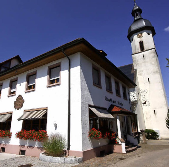 Ruhige Lage: Das Hotel-Restaurant Hirsch in Berghaupten    | Foto: RB