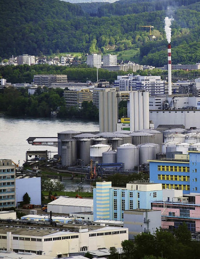 Wie knnte die Zukunft Grenzach-Wyhlen... Schacht? Die Brger sollen mitreden.   | Foto: Ralf Staub/Erich Meyer