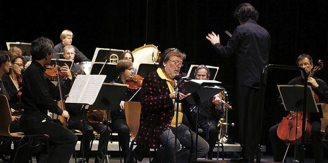 Die Philharmonie Baden-Baden in der Lahrer Stadthalle   | Foto: Heidi Fssel