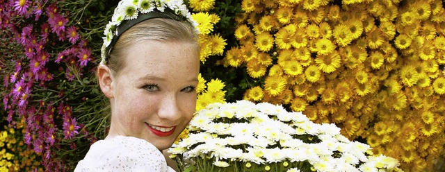 Zum Lcheln verfhrt: Blhende Farbtup... gibt es in Lahr bei der Chrysanthema.  | Foto: Stadt Lahr/Andrea schiffner