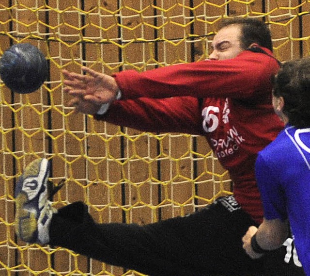 Mit schn herausgespielten  Toren in d...andballer das Spiel gegen Oberhausen.   | Foto: Patrick Seeger