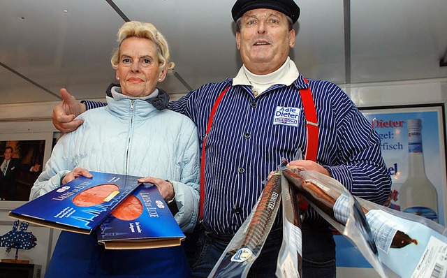 Nchstes Jahr feiern sie Goldene Hochz...nal Aale-Dieter und seine Frau Karin.   | Foto: Gertrude Siefke