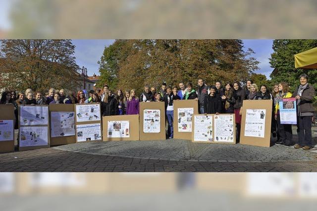 Schler zeigen Wege in die Armut auf