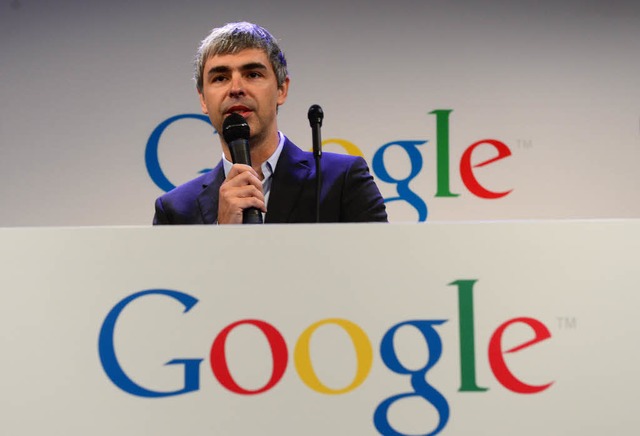 Muss derzeit einiges erklren: Google-Chef Larry Page.  | Foto: AFP