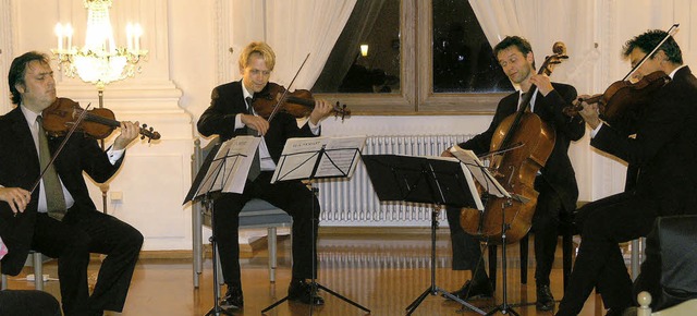 Beim vorletzten Klosterkonzert der Sai...ff und Schubert in andere Dimensionen.  | Foto: Margrit Matyscak