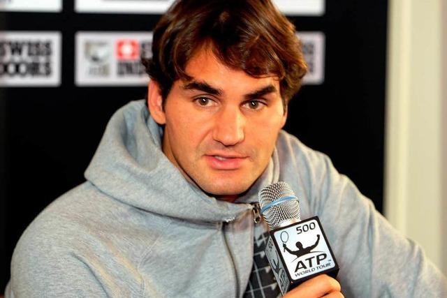 Federer will Swiss Indoors zum sechsten Mal gewinnen