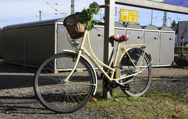 Derzeit entsteht das fnfte Fahrradfr...n in Offenburg noch attraktiver wird.   | Foto: Heinzmann
