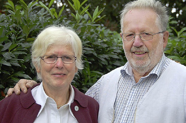 Gerda und Hermann Buggle feiern heute,...ingen das Fest der goldenen Hochzeit.   | Foto: Pia Grttinger