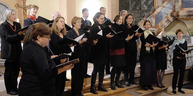 Groer Applaus fr ein beeindruckendes...222;Tonart&#8220; in der Martinskirche  | Foto: W: KNSTLE