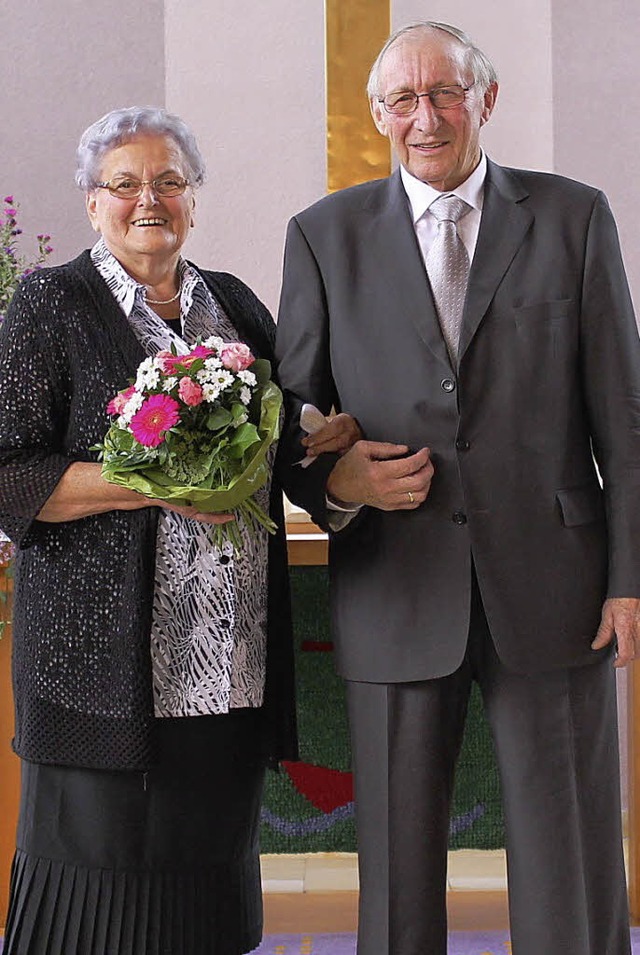 Walter und Ida Erb sind seit 50 Jahren verheiratet.   | Foto: Hans Spengler