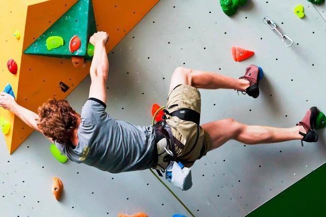 Freiburger Alpenverein weiht seine neue Kletterhalle ein