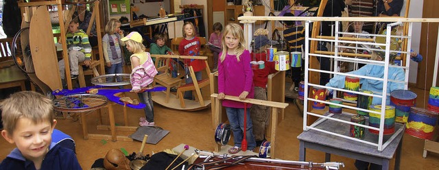 Die Musikmachmaschine, die Kinder aus ...useum einen endgltigen Platz finden.   | Foto: Stadt Waldkirch