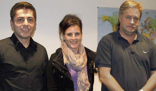 Neuer Kassierer der ABG ist Bernd Jgl...enfhrung Klaus Metzner ab (von links)  | Foto: Karin Stckl-Steinebrunner