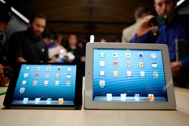 Das iPad mini kommt Anfang November auf den Markt.  | Foto: AFP
