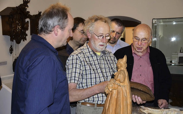 Das Klostermuseum St. Mrgen wird ange...ber den Bildhauer   Egon Hummel bei.    | Foto: Alexandra Wehrle