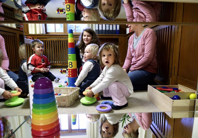 In sechs Wochen wurde der Kindergarten...ngruppe umgebaut und komplett saniert.  | Foto: CHRISTOPH BREITHAUPT