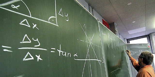 Mathe-Unterricht  | Foto: Verwendung weltweit, usage worldwide