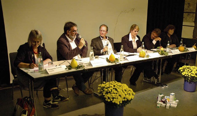 Margarete Kurfe, Stefan Grter, Matth...d Elke Zimmermann-Fiscella (von links)  | Foto: Wieschenkmper