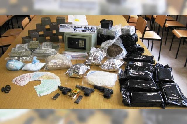 Polizei zerschlägt Rauschgiftring – 44 Kilo Drogen beschlagnahmt