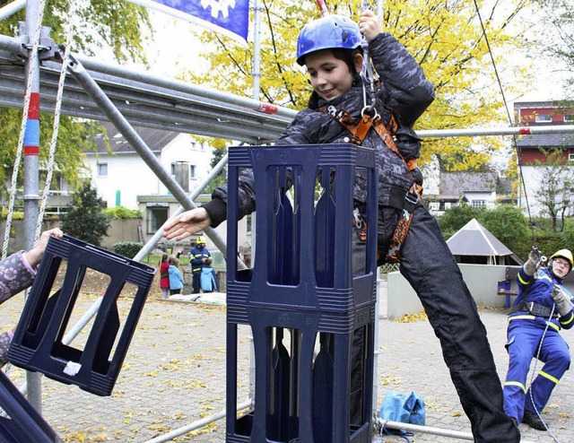 Zusammen kann man eine Menge leisten: ...Hilfswerks in der Weihermattenschule.   | Foto: Jrn Kerckhoff