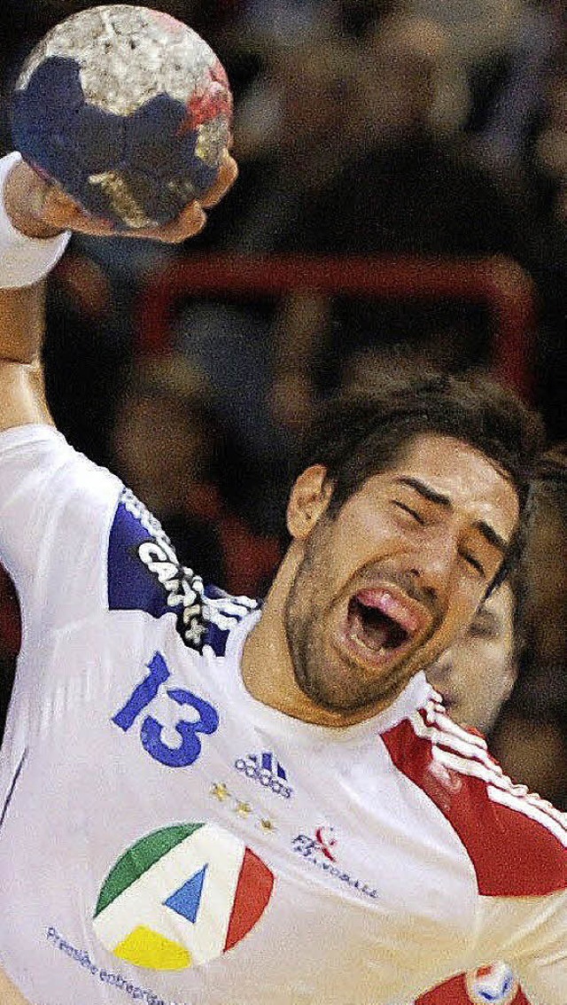 Auf dem Handball-Parkett ist Nikola Karabatic kaum zu halten.   | Foto: AFP
