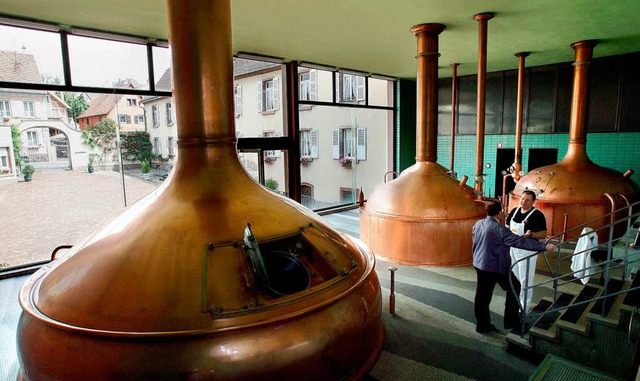 Die Brauerei Meteor im elsssischen Hochfelden.  | Foto: AFP ImageForum