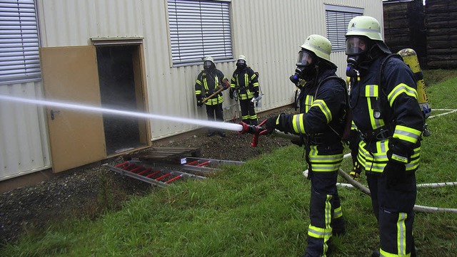 Die Feuerwehr Kappel-Grafenhausen hatt...abschlussbung am Samstag ausgewhlt.   | Foto: Melanie Rest