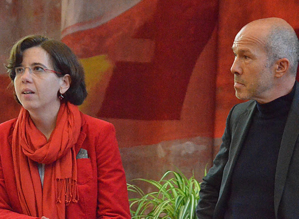 Anja Obermann und Joachim Fahrwald  | Foto: Ralf H. Dorweiler